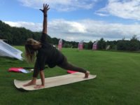 yoga op een natuurcamping in Nederland