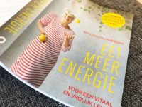 Het nieuwste boek van Marjolein Dubbers, over meer energie en een vitaal en vrolijk leven