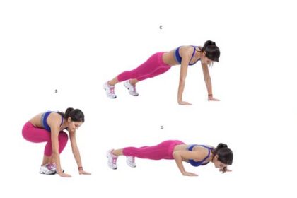 Uitleg burpees oefening
