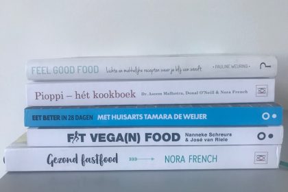 Kookboeken, gezonde voeding, plannen eten