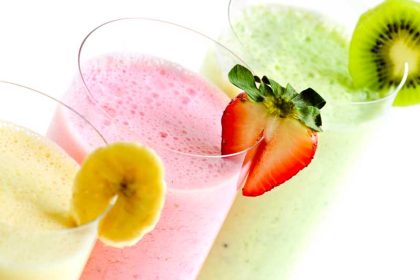 Gezonde milkshake maken