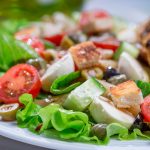 Salade met groente - koolhydraten minderen