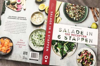 Kookboek met gezonde salades