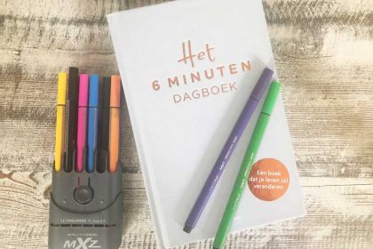 Het 6 minuten dagboek, een makkelijk dagboek voor meer geluk