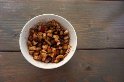 Appel-havermout uit oven, maak een vloeibaar appeltaartje met kwark
