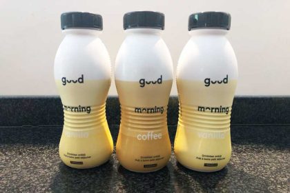 Gezond drinkontbijt zonder lactose, gluten of soja