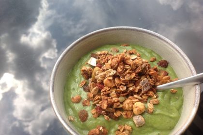 Heerlijke smoothiebowl om af te vallen en genieten na het sporten