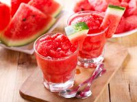 Watermeloen drankje zelf maken
