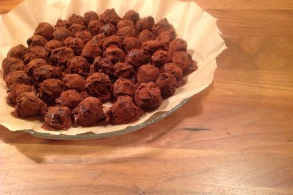 homemade chocolade truffels guilty pleasure