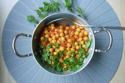 Recept Chana Masala, met kikkererwten, een echte opkikker!