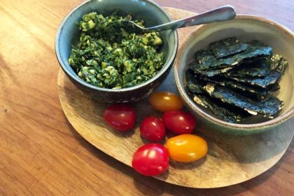 Recept om pesto te maken