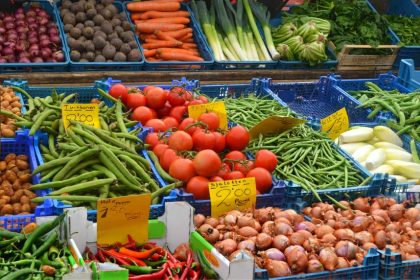 Groenten en fruit met veel vitamine C