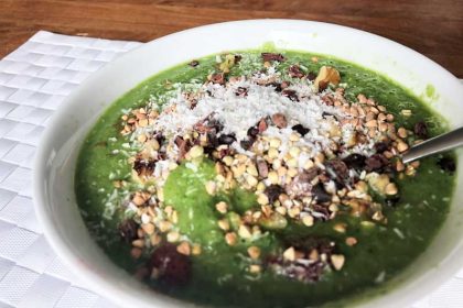 Smoothiebowl met avocado