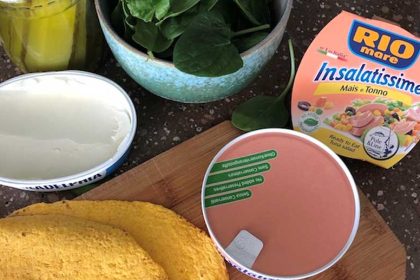 Wrap kant-en-klare tonijnsalade