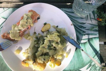 Recept aardappel-venkel-zalm-schotel