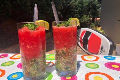 Recept watermeloen gazpacho
