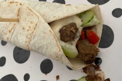 Recept voor een wrap met pulled oats