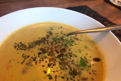 Recept soep met blauwe kaas en bleekselderij