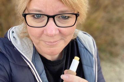 Natuurlijke, vegan, gezonde lippenbalsem