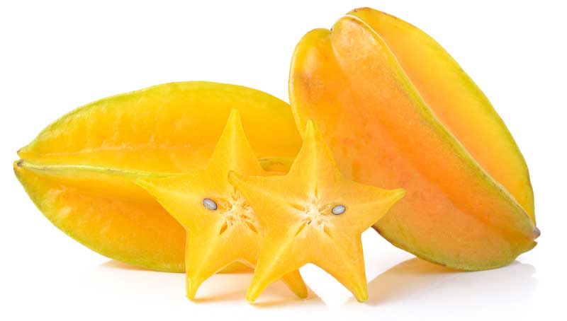 Carambola, ook wel sterfruit genoemd. Ken je deze onbekende fruitsoort al?
