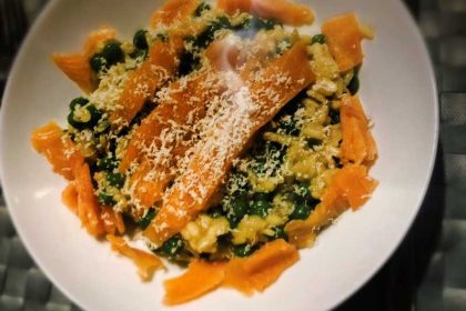 Recept risotto met zalm