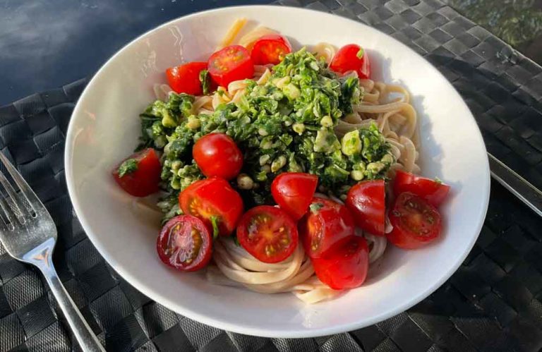 Recept Glutenvrije Pasta Met Pesto En Veldsla