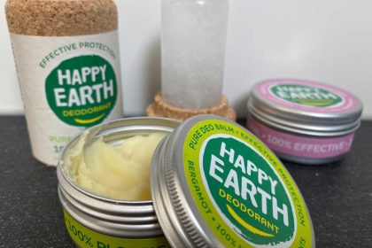Deodorant zonder aluminum. Lees mijn ervaring met de deodorants van HappyEarth