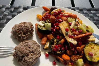 Recept herfstsalade met gegrilde groenten