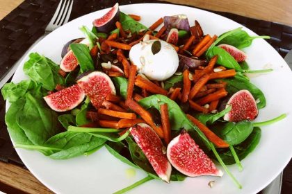 Recept voor een salade met verse vijgen