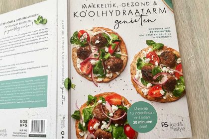 Nieuwste koolhydraatarme boek van PS. food & lifestyle