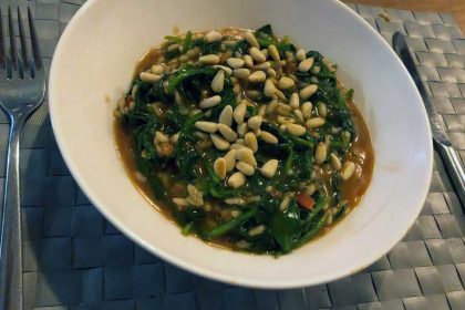 Risotto met kruiden bereiden