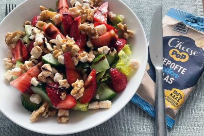 Hoe maak je een lekkere en origine geitenkaassalade?