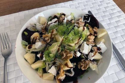 Hoe maak je een salade met restjes?