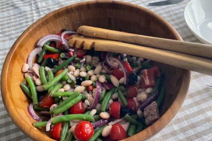 Hoe maak je een lekkere bonensalade?