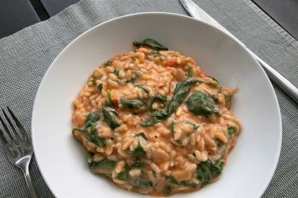 Gezond recept: risotto met groenten en knoflook