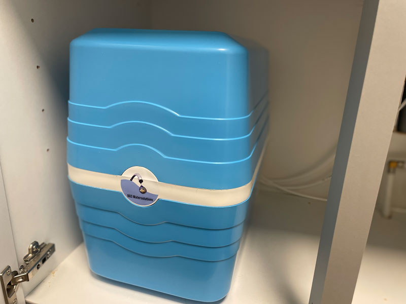B&S Water Solutions waterfilter, een filter in je gootsteenkastje