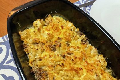 Recept voor een koolhydraatarme bloemkoolschotel