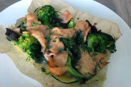 Quiche zonder deeg maken? Quiche met zalm.