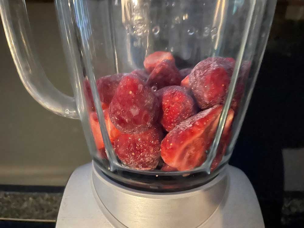 Recept aardbeienmilkshake