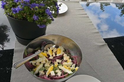 Recept posteleinsalade