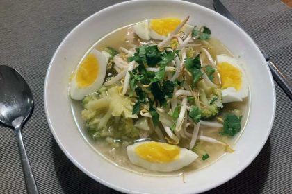 Recept voor een extra gezonde kippensoep!