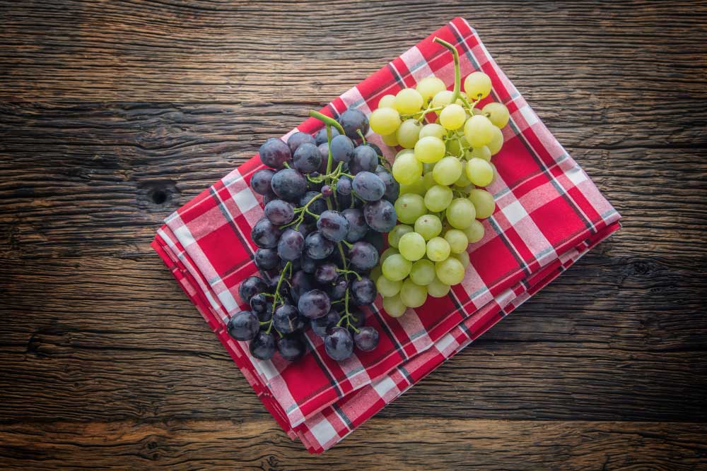 Zijn witte of blauwe druiven gezonder?