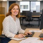 Goede zithouding tijdens het werken