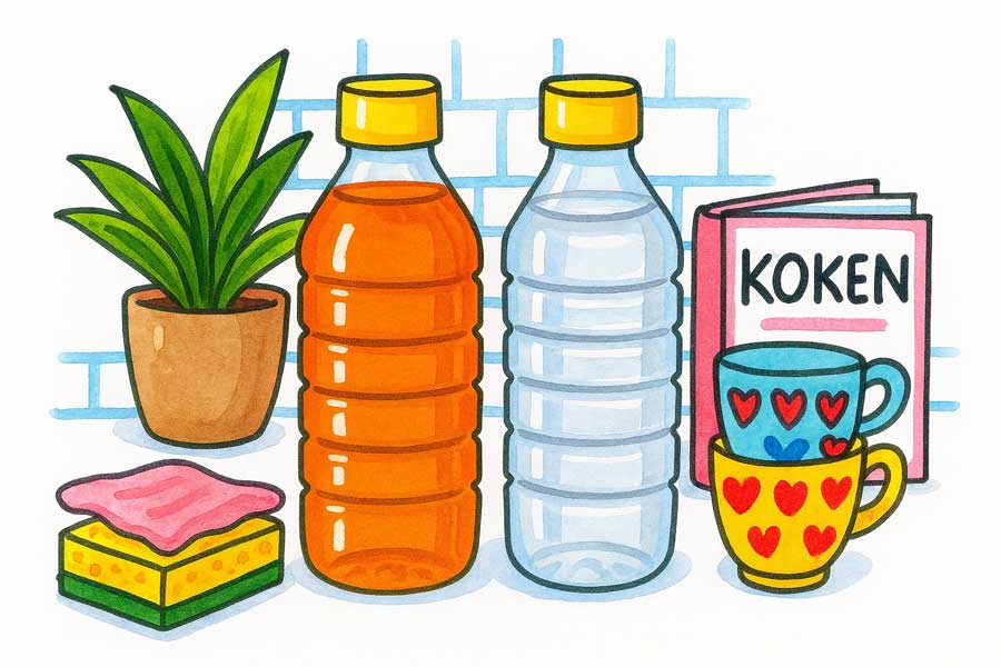 Gele of witte azijn?