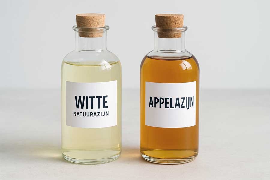 De verschillen tussen appelazijn en natuurazijn