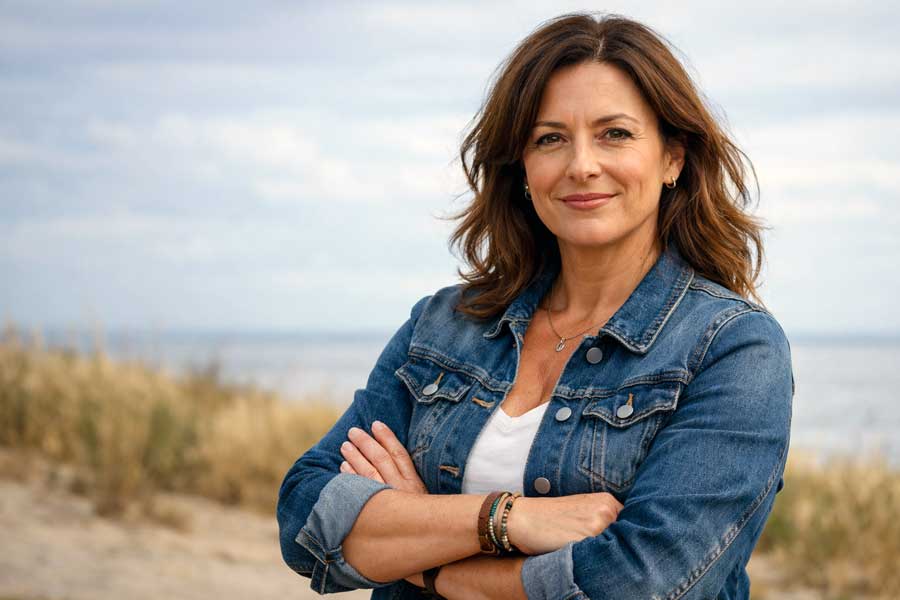 Je niet teveel laten beïnvloeden door lastige situaties, maar krachtig en vol vertrouwen blijven, zoals deze vrouw!