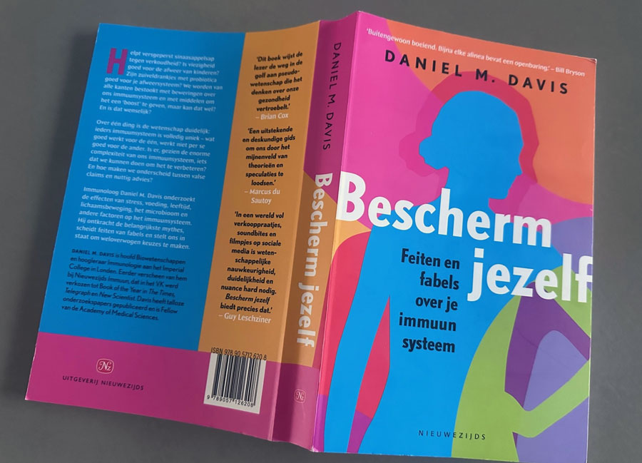 Immuunsysteem versterken volgens de wetenschap, boekreview van boek Bescherm jezelf.
