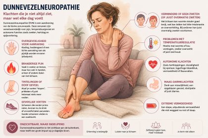 Symptomen en ervaring dunnevezelneuropathie