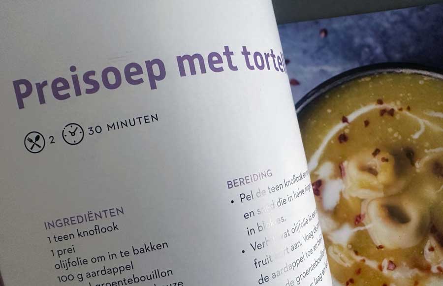 Preisoep als alternatief voor een lunch met boterhammen