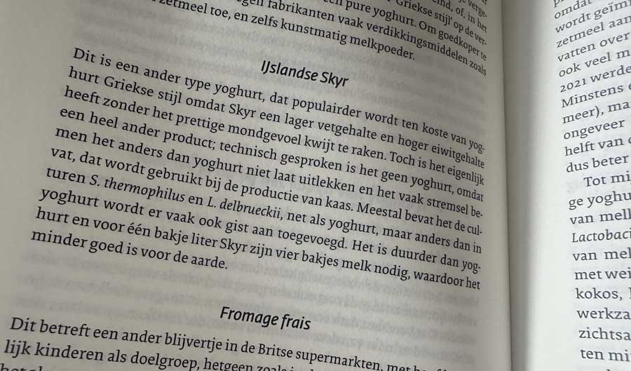 Een andere kijk op het populaire Skyr uit IJsland in het boek Fermenteren van Tim Spector